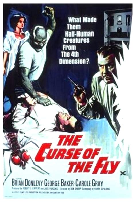 The cast members of the curse of the fly